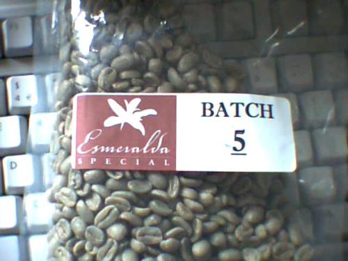 Panama Hacienda Esmeralda Special Batch 5 sample